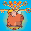 Save Baby Capybaras – Pull Pin